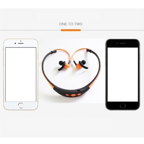 BT-54 In-Ear Wire Control Sport Neckband Wireless Bluetooth Earphones (Orange) BT-54 In-Ear Wire Control Sport Neckband Wireless Bluetooth Earphones (Orange)